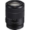 Sony E 18-135 mm F3.5-5.6 OSS 55 mm Filtergewinde (Sony E-mount Anschluss) schwarz