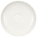 Villeroy & Boch Untertasse Basic White , Weiß , Keramik , Uni , rund , Kaffee & Tee, Tassen, Untertassen