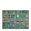 Boxxx Spielteppich City , Mehrfarbig , Textil , Fahrzeuge , rechteckig , 100x150 cm , Oeko-Tex® Standard 100 , UV-beständig, waschbar , Teppiche &