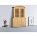 Kombikommode HOME AFFAIRE "Tessin; Buffetunterschrank, klassischer Landhausstil", beige (natur), B:128cm H:88cm T:38cm, Sideboards, aus massiver, FSC-zertifizierter Kiefer, 128cm breit