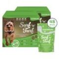 Lyra Pet Lecker.Pet Surf'n'Turf Pouches Hundefutter Nassfutter 4er Mix Multipack