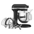 KITCHENAID 5KSM70SHXEBK Küchenmaschine Gusseisen Schwarz (Rührschüsselkapazität: 6,6 l, 375 Watt)