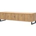 TV-Schrank OMG DESIGN "Ronda Lowboard", smoked oak, B:180cm H:50cm T:45cm, Spanplatte, Schränke, mit Soft-Close, in zwei Breiten