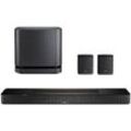 BOSE Soundbar "Smart 600 Home Cinema", schwarz, B:69,4cm H:5,6cm T:10,4cm, Lautsprecher, Set: Soundbar 600 + Bass 500 + Rear Speaker