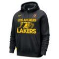 Los Angeles Lakers Club Courtside Nike NBA-Hoodie für Herren - Schwarz