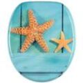 WCShop24 WC-Sitz mit Absenkautomatik Starfish - Premium Toilettendeckel direkt vom Hersteller