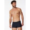 SCHIESSER Shorts blauschwarz gestreift - Long Life Soft 5 male