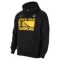 Golden State Warriors Club Courtside Nike NBA-Hoodie für Herren - Schwarz