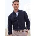 Langarmhemd H.I.S "regular-fit", Herren, Gr. S (37/38), N-Gr, schwarz, Web, Obermaterial: 100% Baumwolle, unifarben, casual, regular fit, Rundhals, Langarm 2-Knopf-Manschette, Hemden, mit Button-down-Kragen, reine Baumwolle