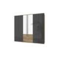 Kleiderschrank New York C - grau - 270 cm - 236 cm - cm 58,0 - Sconto