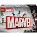 LEGO Konstruktionsspielzeug Marvel Logo & Minifiguren