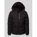 Steppjacke mit Label-Details Modell 'POLAR'