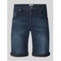 Straight Leg Jeansshorts im 5-Pocket-Design Modell 'Chicago'