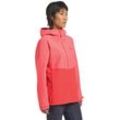 Funktionsjacke JACK WOLFSKIN "WEILTAL 2L JKT W", Damen, Gr. L, orange (sunset coral), Obermaterial: 100% Polyester, sportlich, Jacken, Kapuze: fest mit der Jacke verbunden