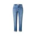 Angels Jeans »Darleen« Crop Turn Up 7/8 - Blau - Gr.: 38