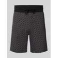 Relaxed Fit Sweatshorts mit elastischem Bund