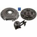 SACHS Kupplungssatz Kit plus CSC Ø220mm 220mm für FORD 3000 990 336