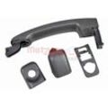 METZGER Türgriff Außen schwarz für RENAULT GENERAL MOTORS FIAT NISSAN 95526874 6000620573 806079436R 2310636