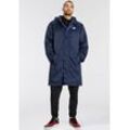 Outdoorjacke NIKE SPORTSWEAR "CLUB MEN'S STADIUM PARKA", Herren, Gr. L, blau (midnight navy, weiß), Obermaterial: 100% Polyester. Futter: 100% Polyester. Wattierung: 100% Polyester, sportlich, Jacken