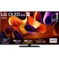 LG OLED-Fernseher, F (A-G), schwarz, 55, Fernseher