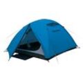 Kuppelzelt HIGH PEAK "Kingston 3", blau (blau, grau), Zelte, B/H/L: 190cm x 115cm x 350cm, B:190cm H:115cm L:350cm