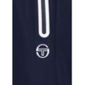 Jogginghose SERGIO TACCHINI "RISPECCHIO PL PANTS Herren", Herren, Gr. L, EURO-Größen, blau (navy, weiß), 100% POLYESTER, slim fit, Hosen, Trainingshose Herren, Jogginghose, Retro, Sporthose, Streetwear, Sale