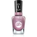 Sally Hansen Miracle Gel™ Gel-Lack für Fingernägel - keine UV/LED Lampe erforderlich Farbton 564 Metro Midnight 14,7 ml