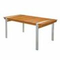 Esstisch Norah 160 x 85 x 74 cm Holz Edelstahl