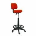 Ergonomischer Hocker P&C LB305RN Mit Rädern Orange Dunkelorange 117 cm