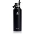 Hydro Flask Standard Mouth Straw Cap Thermoflasche Farbe Černá 621 ml