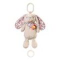 BabyOno Have Fun Musical Toy Rabbit Milly kontrastierendes Hängespielzeug mit Melodie 1 St.