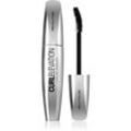 Makeup Revolution Curl Elevation Mascara für geteilte und geschwungene Wimpern Farbton Black 8 ml