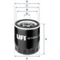 UFI Ölfilter 75mm für DAEWOO GENERAL MOTORS FIAT CITROËN VAUXHALL SAAB FORD OPEL ROVER 4502696 1109-K4 93156954 23.129.02