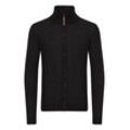 Strickjacke INDICODE "Strickjacke IDValego", Herren, Gr. XXL, schwarz, Obermaterial: 100% Baumwolle CO., casual, normal, Strickjacken