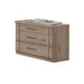 Nachtkommode Valencia - holzfarben - 60 cm - 50 cm - 37 cm - Sconto