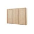 Schwebetürenschrank 3-türig Imperial - holzfarben - 280 cm - 223 cm - 65 cm - Sconto