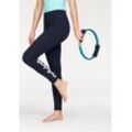 adidas Performance Leggings »ESSENTIALS LINEAR TIGHT«, marine-weiß, Gr.L