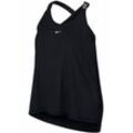 Nike Tanktop »W NK TANK ELSTKA VNR FA18 EXT«, schwarz, Gr.XXXL