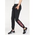 adidas Performance Jogginghose »ESSENTIALS LINEAR PANT«, schwarz-koralle, Gr.XL