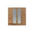 Kleiderschrank Pia - holzfarben - 202 cm - 205 cm - 60 cm - Sconto