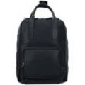 The Chesterfield Brand Wax Pull Up City Rucksack Leder 30 cm schwarz