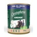 Christopherus Hundemenü Senior mit Huhn, Reis, Broccoli 6 x 800g Hundefutter