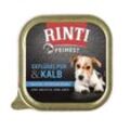 Rinti Schale Feinest Geflügel Pur & Kalb 11 x 150g Hundenassfutter