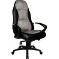 Chefsessel TOPSTAR "Speed Chair", schwarz (schwarz, grau), Stühle