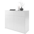 Sideboard MÜLLER SMALL LIVING "Modular Plus" Sideboards Gr. B/H/T: 115,9cm x 95,4cm x 45,0cm, weiß, weiß