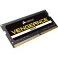 Corsair Vengeance® 16 GB DDR4 SODIMM 2400 MHz CL16 Laptop-Arbeitsspeicher, schwarz