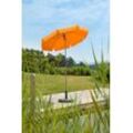 Schneider Schirme Sonnenschirm Locarno, abknickbar, ohne Schirmständer, orange