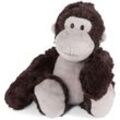 Nici Kuscheltier Zoo Friends, Gorilla, 20 cm, braun|grau