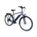 HAWK Bikes E-Bike Herren »e-Trekking Gent BAFANG«, blau - Blau