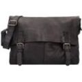 Harbour 2nd Yamal Aktentasche Leder 44 cm dark ash